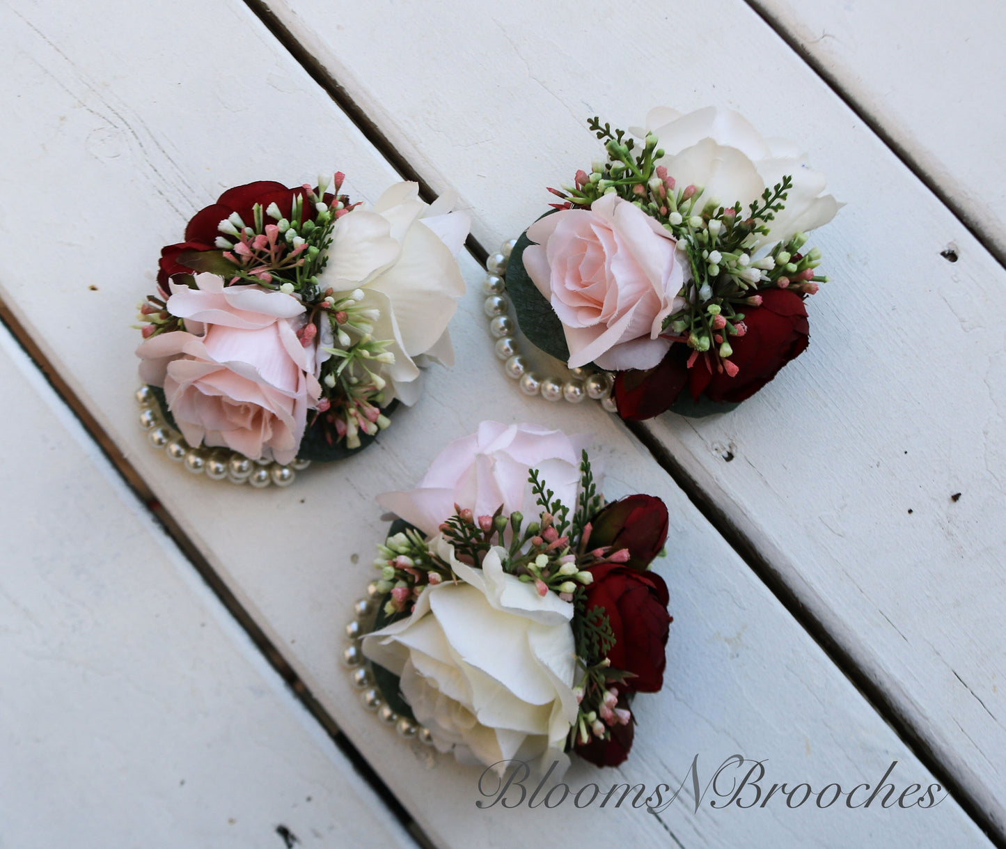 Cascade Bridal Bouquet, Wedding Bouquet Cascade, Wine Blush Ivory Bouquet, Faux Wedding Flowers, Wedding Flowers, Bouquets Flowers, flowers