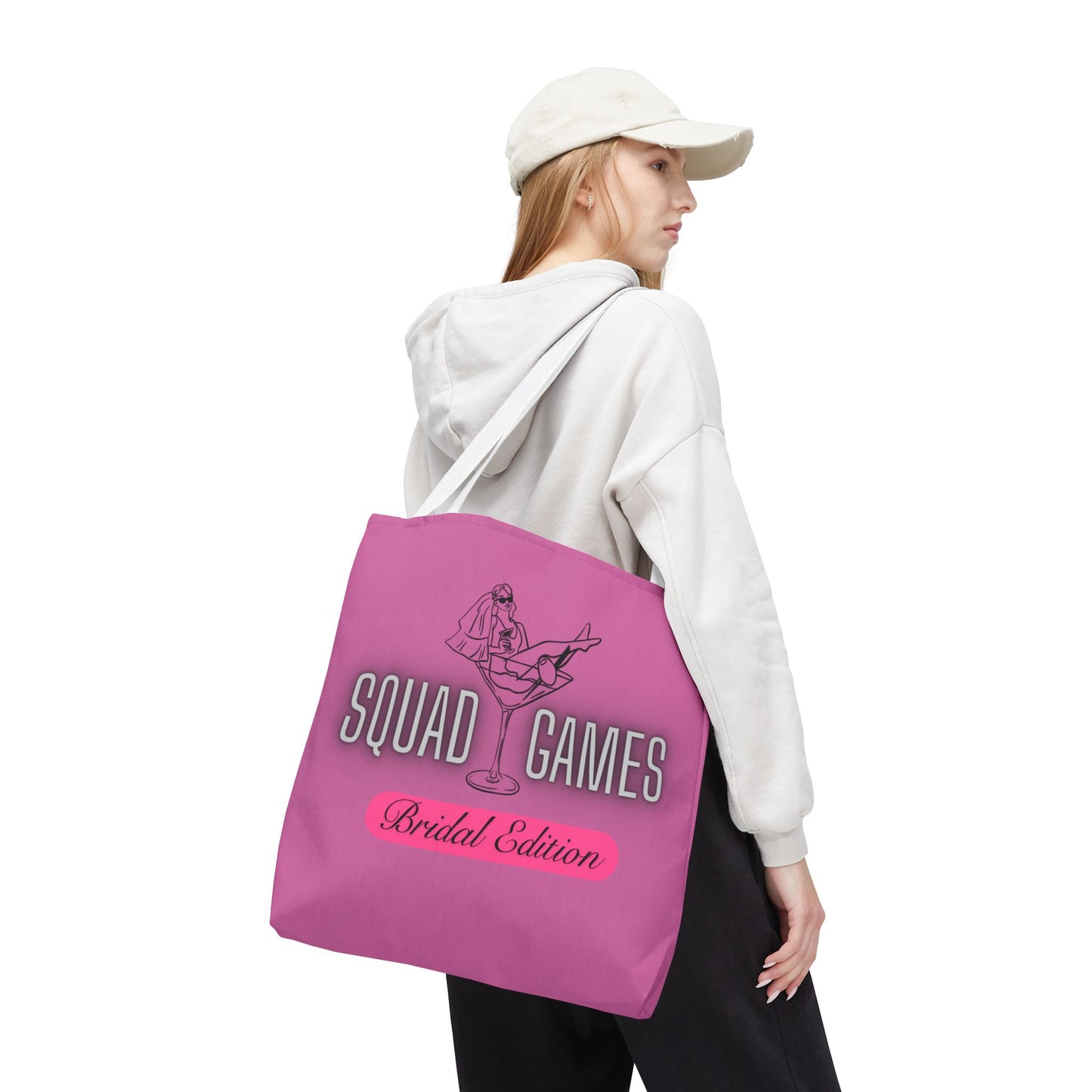 Bride Tote Bag | Bachelorette Party | Bridesmaid Gift | Funny Wedding Day Bag Shopping