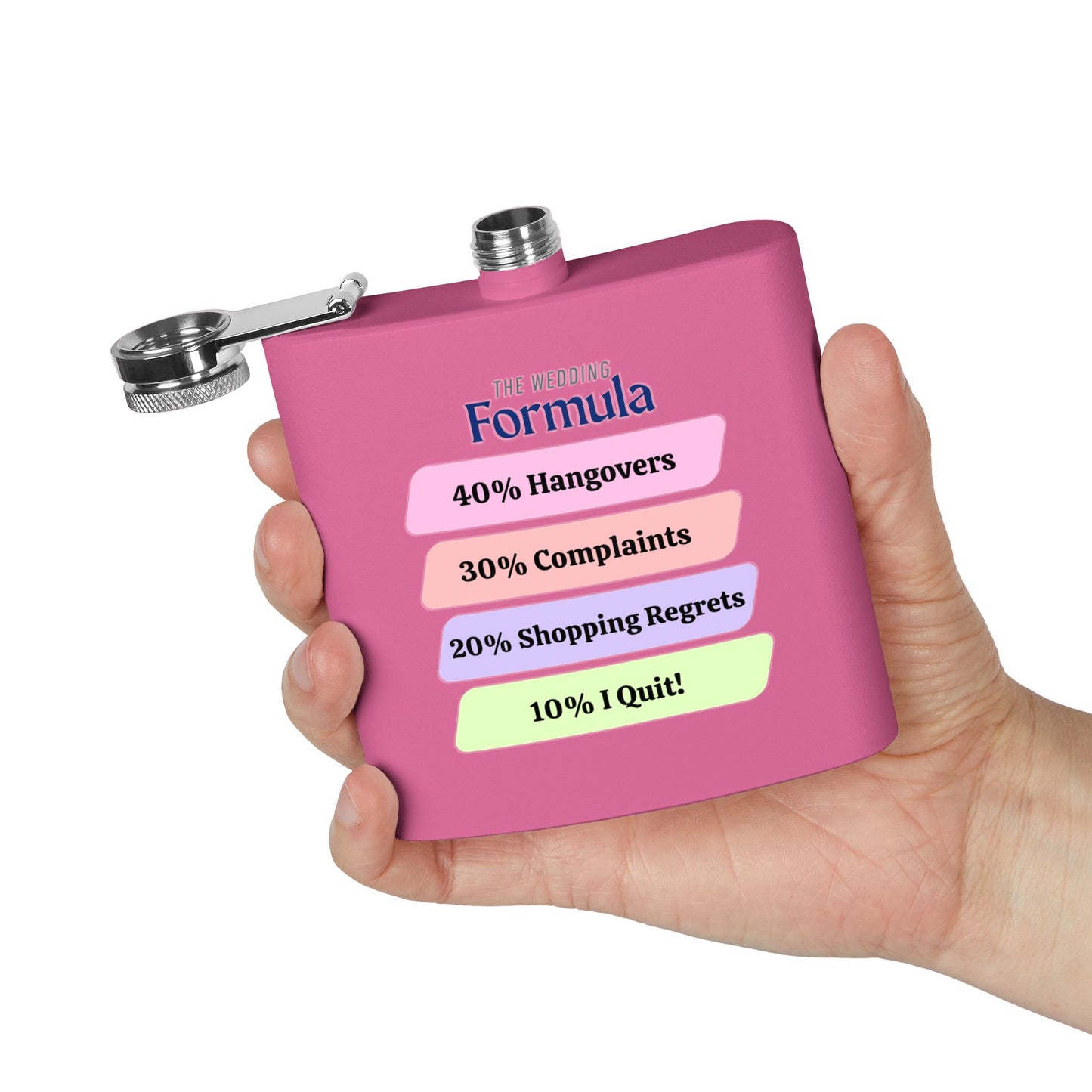 Bride Flask, Wedding Party Gift, Bridal Party Flask Bachelorette Gift, Groomsmen Gift, Party Accessory, Funny Wedding Gifts