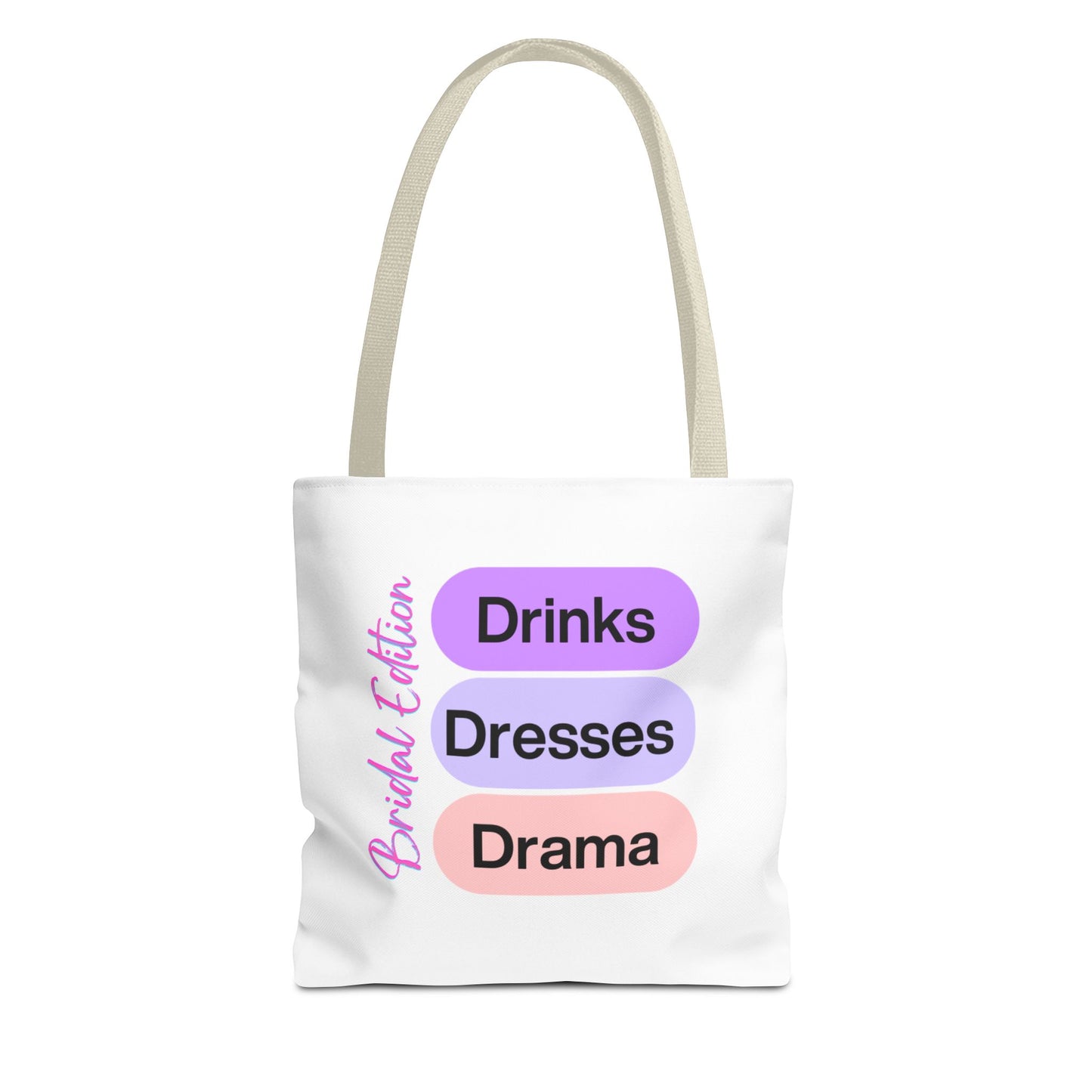 Bride Tote Bag | Bridesmaid Gift | Wedding Day Bag Shopping, Gym, & Travel