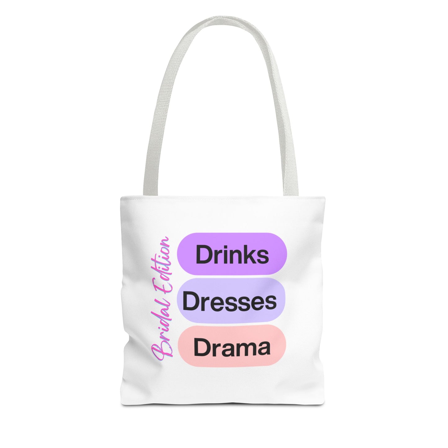Bride Tote Bag | Bridesmaid Gift | Wedding Day Bag Shopping, Gym, & Travel