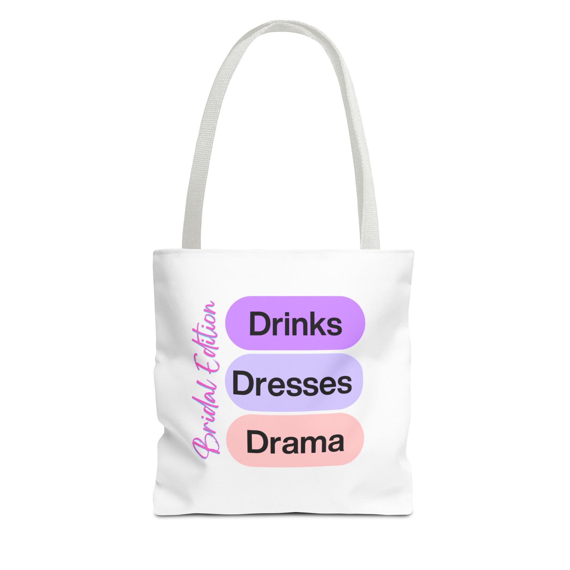 Bride Tote Bag | Bridesmaid Gift | Wedding Day Bag Shopping, Gym, & Travel
