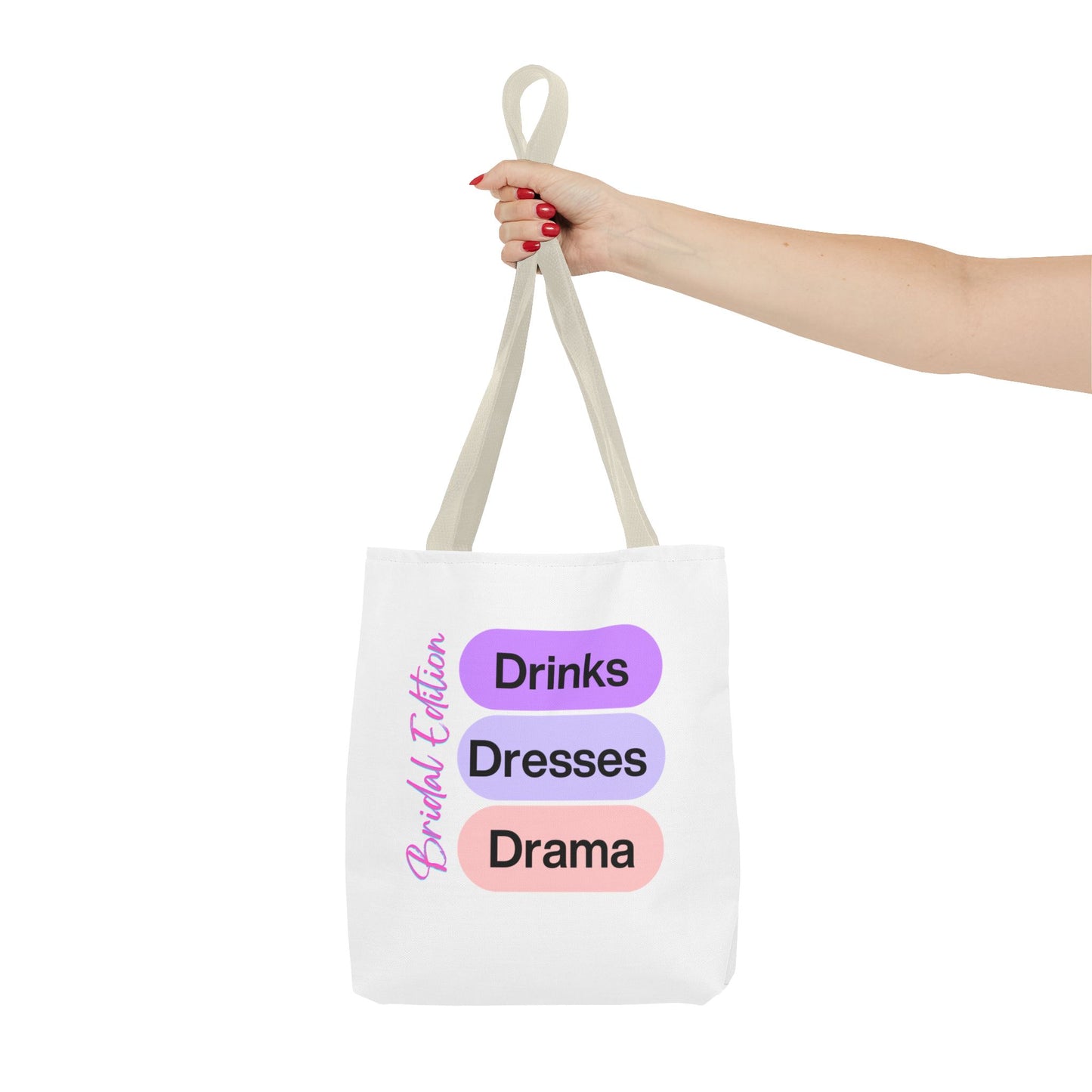 Bride Tote Bag | Bridesmaid Gift | Wedding Day Bag Shopping, Gym, & Travel