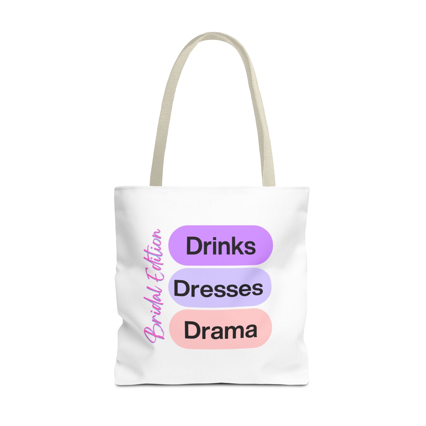 Bride Tote Bag | Bridesmaid Gift | Wedding Day Bag Shopping, Gym, & Travel