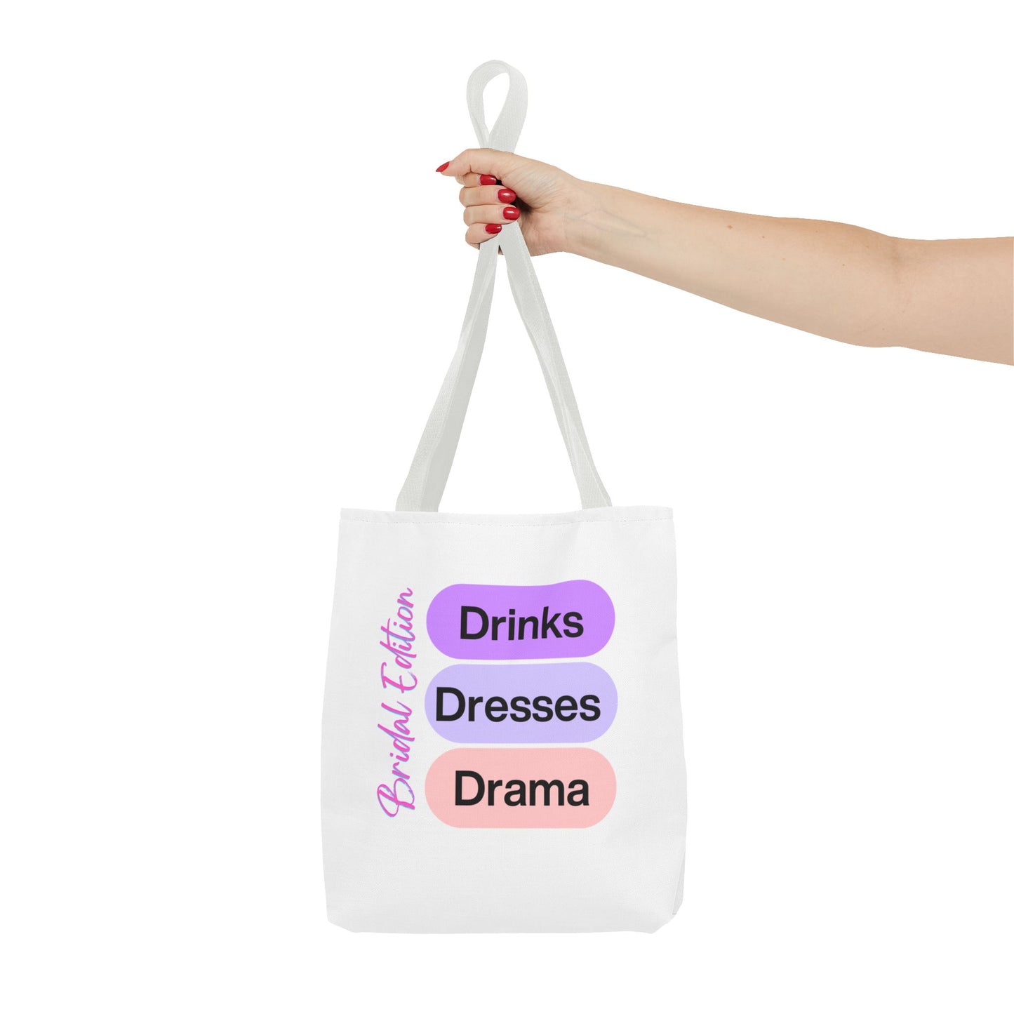 Bride Tote Bag | Bridesmaid Gift | Wedding Day Bag Shopping, Gym, & Travel