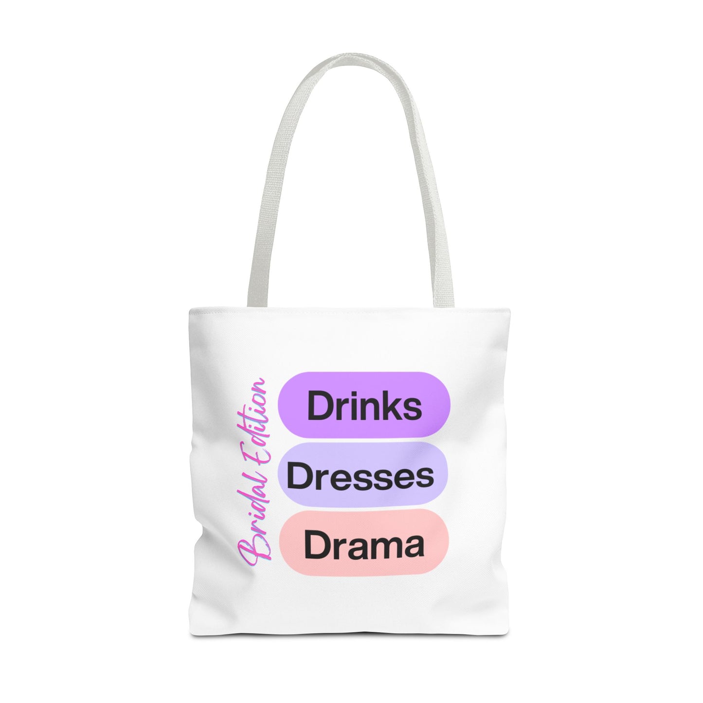 Bride Tote Bag | Bridesmaid Gift | Wedding Day Bag Shopping, Gym, & Travel