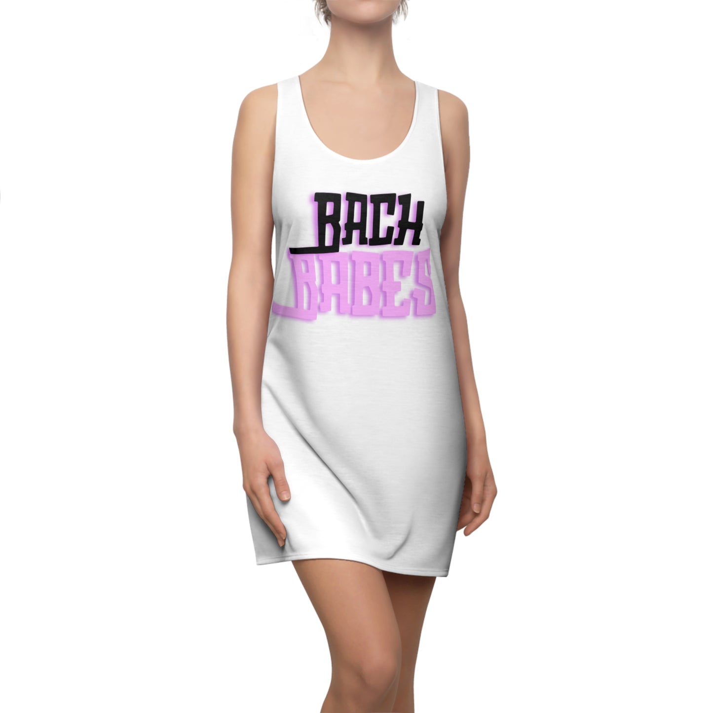 Chic Women's Racerback Dress - 'Back Babes' | Summer Outfit, Casual Wear, Vacation Dress, Beach Style, Trending Fashion