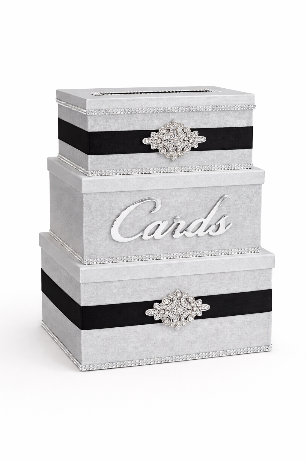 Wedding Card Box | Custom Card Box | Wedding Envelope Holder | Money Box | Bling Wedding Card Holder
