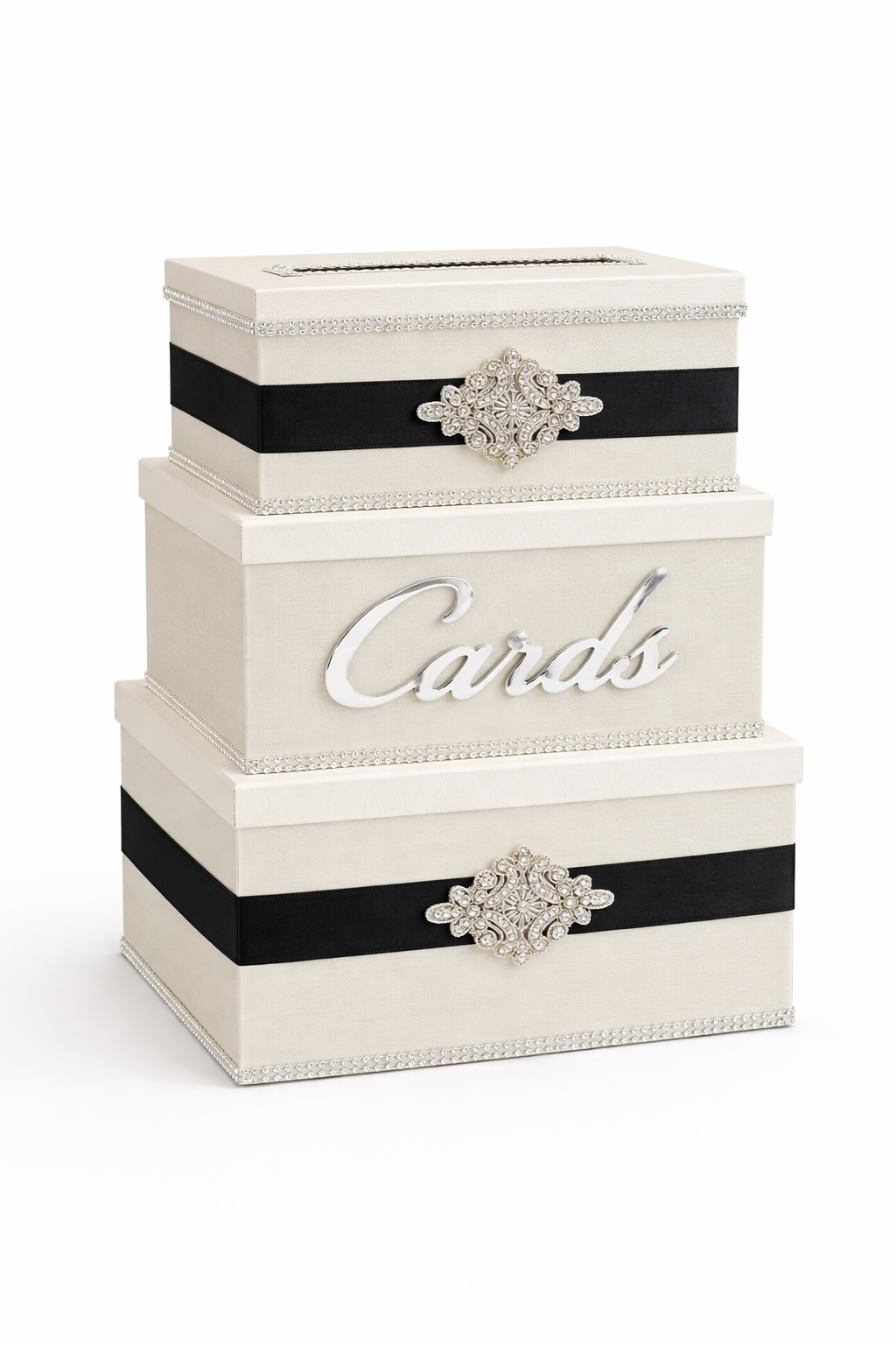 Wedding Card Box | Custom Card Box | Wedding Envelope Holder | Money Box | Bling Wedding Card Holder