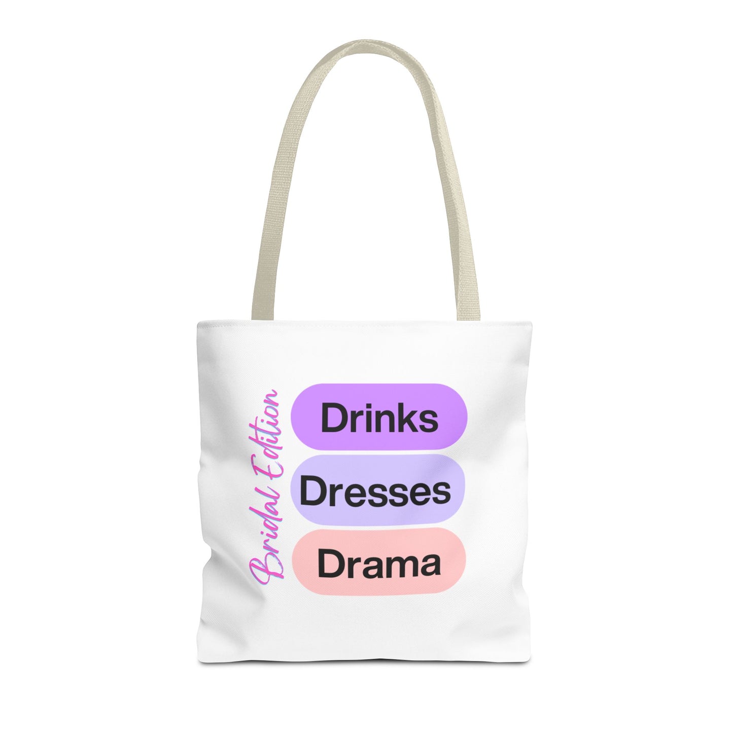 Bride Tote Bag | Bridesmaid Gift | Wedding Day Bag Shopping, Gym, & Travel
