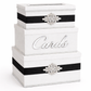 wedding card boxes for your reception. Beautiful wedding money boxes to collect envelopes and gifts while adding style to your gift table décor.
