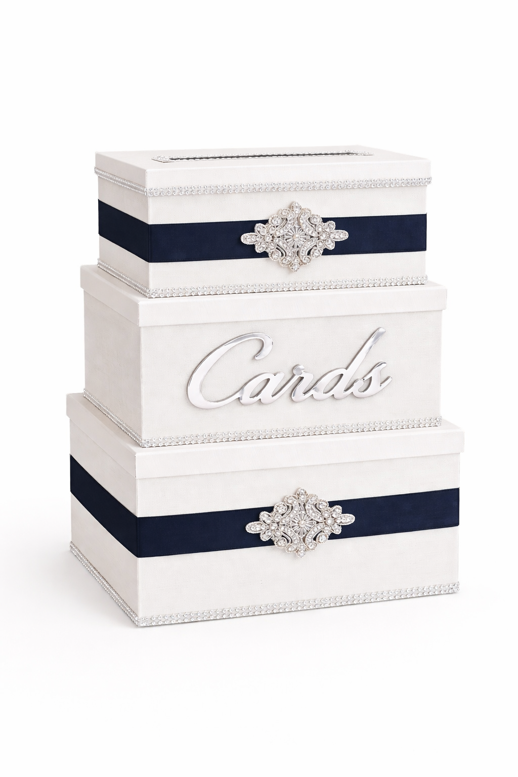 Wedding Card Box | Custom Card Box | Wedding Envelope Holder | Money Box | Bling Wedding Card Holder