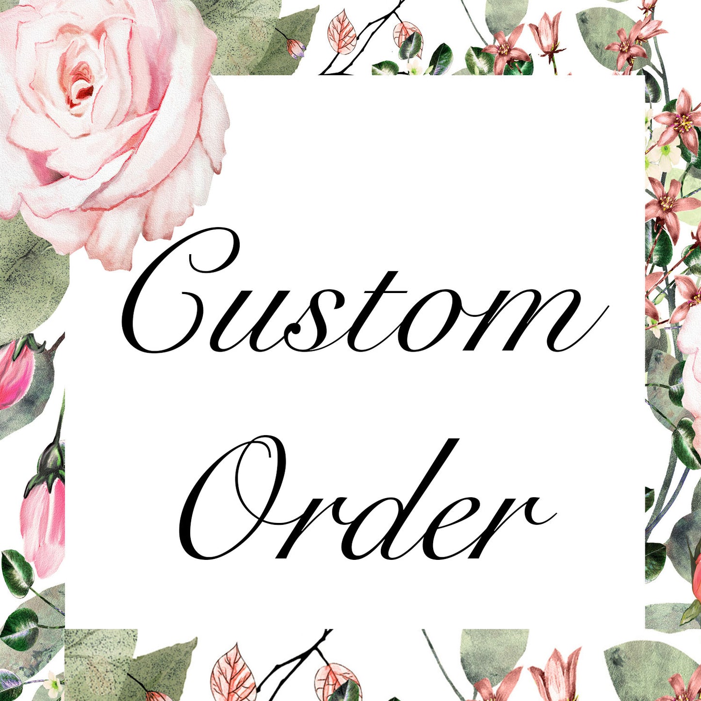 Custom Floral Package For Ashley