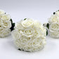 Wedding Bouquet Ivory Bridesmaids bouquets Wedding Flowers Rose Bridal Bouquet Artificial Wedding bouquets Silk Flowers Weddings