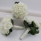 Wedding Bouquet Ivory Bridesmaids bouquets Wedding Flowers Rose Bridal Bouquet Artificial Wedding bouquets Silk Flowers Weddings
