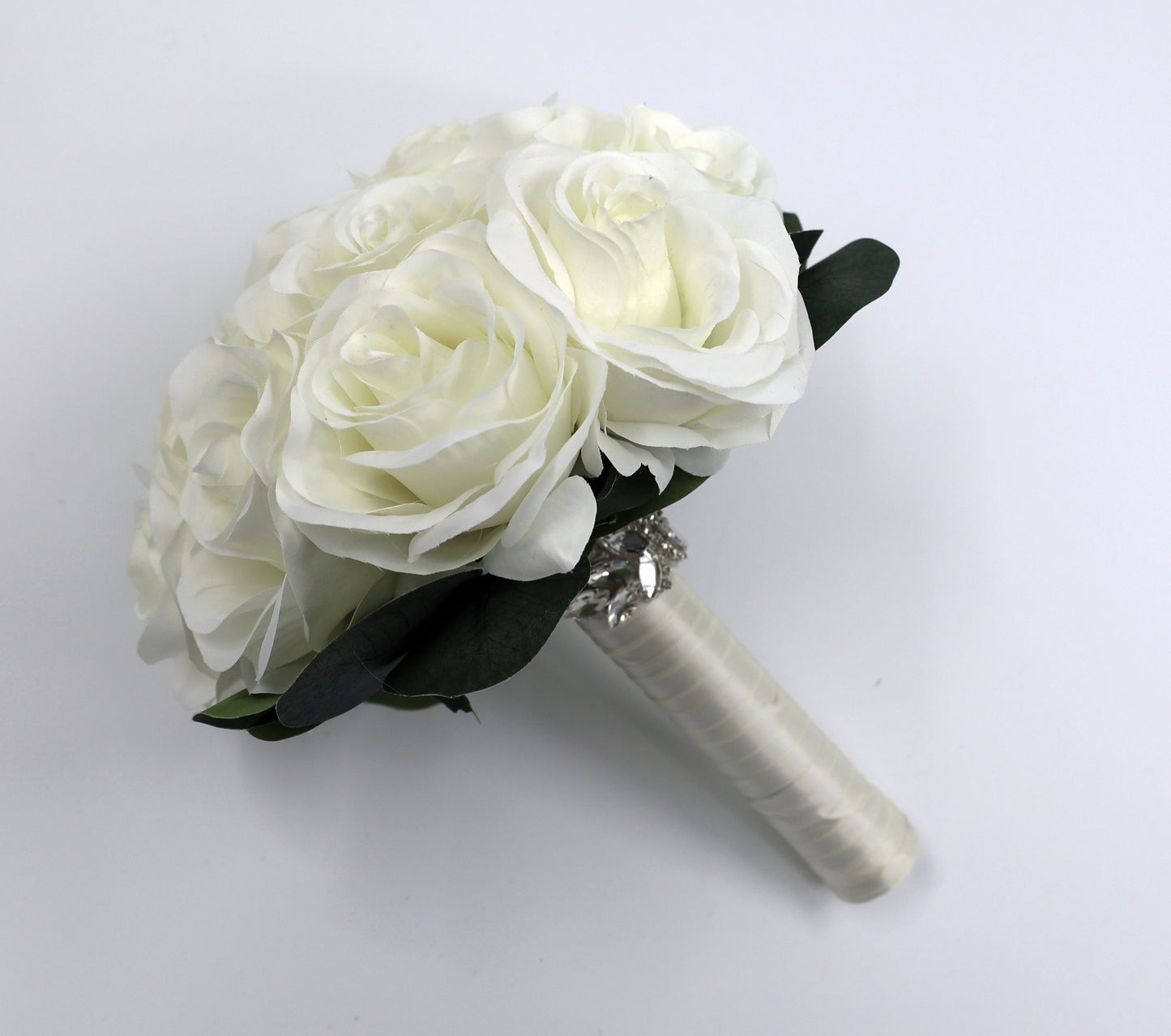 Wedding Bouquet Ivory Bridesmaids bouquets Wedding Flowers Rose Bridal Bouquet Artificial Wedding bouquets Silk Flowers Weddings