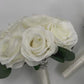 Ivory Bridal bouquet, Wedding Bouquet, Rose Bouquet, Faux Flowers for Weddings, Silk Bouquets and Boutonnieres