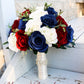 Fall Wedding Bouquets, Bridal Bouquets, Wine, Navy, ivory Wedding Bouquet, Wedding Flowers, Bridesmaid, Corsage, bridal Flower Package
