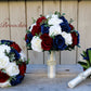 Wedding Bouquets, Bridal Bouquets, Wine, Navy, ivory Wedding Bouquet, Wedding Flowers, Bridesmaid Bouquets, Corsage, bridal Flower Package