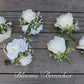 Ivory and Champaign Wedding Bouquet, Wedding Flowers, Peony and rose bouquet, Bridesmaid Bouquets, Corsage, bridal Flower Package
