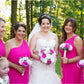 Pink wedding Bouquet, Blush Bridal Bouquet, Bridesmaids bouquet, Artificial Wedding Flowers, Custom Bouquet Order, Bouquet Package