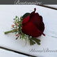 Fall Wedding Bouquet, Boho Rustic Bridal Bouquet, Autumn Bridal Bouquet, Burnt orange, burgundy bouquet, Artificial Flowers for Weddings