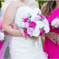 Pink wedding Bouquet, Blush Bridal Bouquet, Bridesmaids bouquet, Artificial Wedding Flowers, Custom Bouquet Order, Bouquet Package