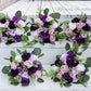 Purple Bouquets, Bridesmaids Bouquets, Bridal bouquets, Boho Wedding Bouquets, Bridesmaids bouquet, Artificial Wedding Flowers