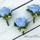 Wine Boutonnieres, Dusty Rose Boutonniere, Boutonniere for men, Wrist corsage, wedding corsage, Prom flower, Grooms boutonniere