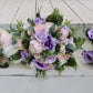 Lilac Blush Wedding Bouquets,Bridal Bouquets, purple pink bouquets for weddings, artificial wedding bouquets, Silk Flowers, Boutonnieres