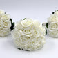 Ivory Bridal bouquet, Wedding Bouquet, Rose Bouquet, Faux Flowers for Weddings, Silk Bouquets and Boutonnieres