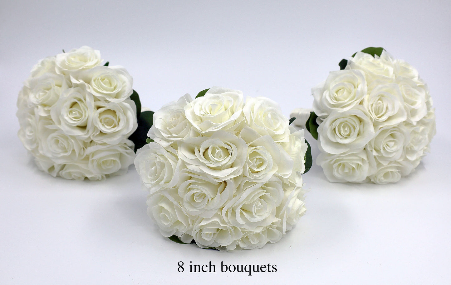 Ivory Bridal bouquet, Wedding Bouquet, Rose Bouquet, Faux Flowers for Weddings, Silk Bouquets and Boutonnieres