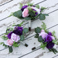 Purple Bouquets, Bridesmaids Bouquets, Bridal bouquets, Boho Wedding Bouquets, Bridesmaids bouquet, Artificial Wedding Flowers